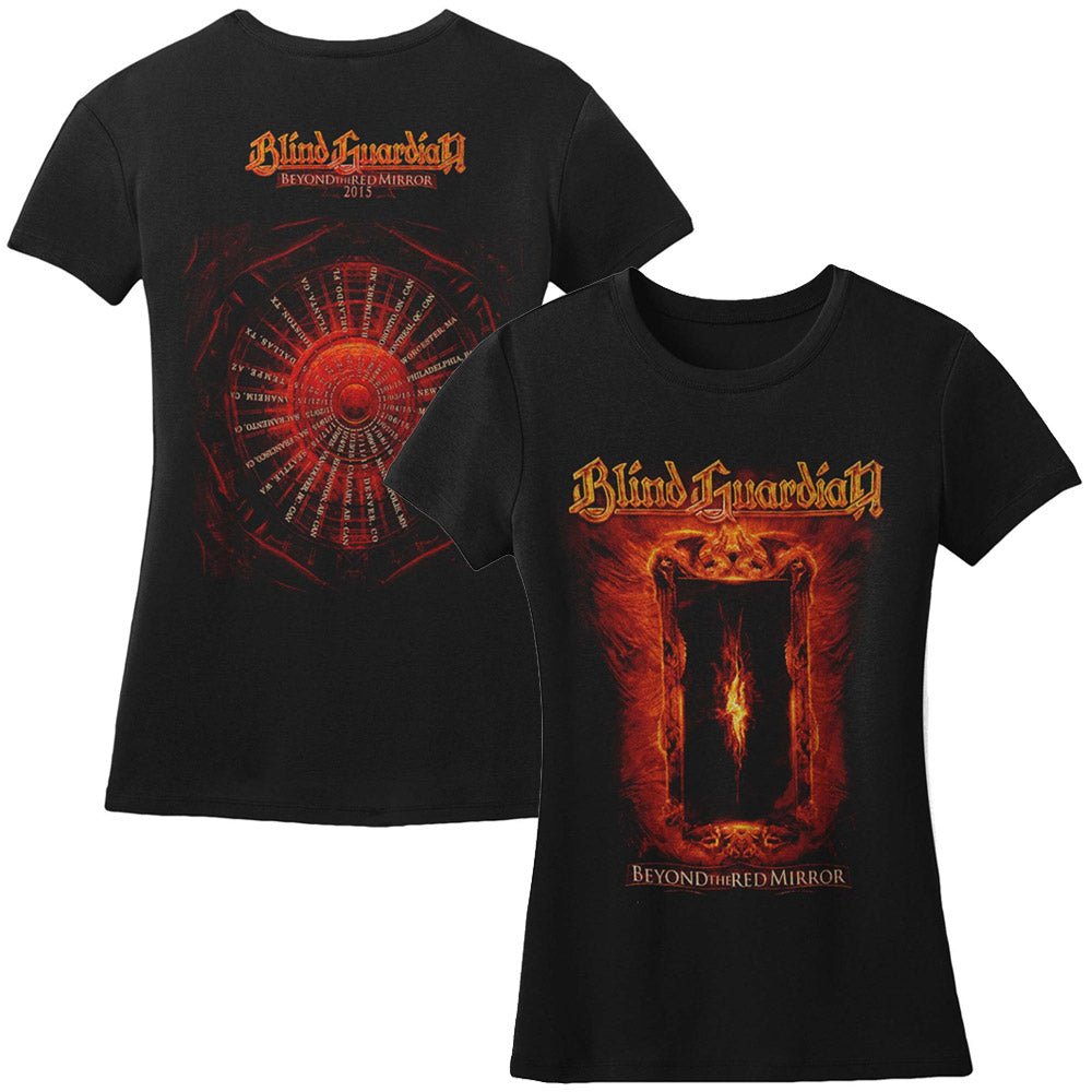 BLIND GUARDIAN ブラインドガーディアン - BEYOND THE RED MIRROR 2015 TOUR DATES / バックプリントあり / Tシャツ / レディース - PGS